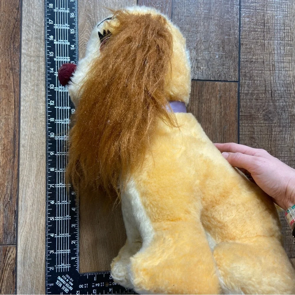 Walt Disney Productions Vintage Stuffed Lady of Lady and the Tramp